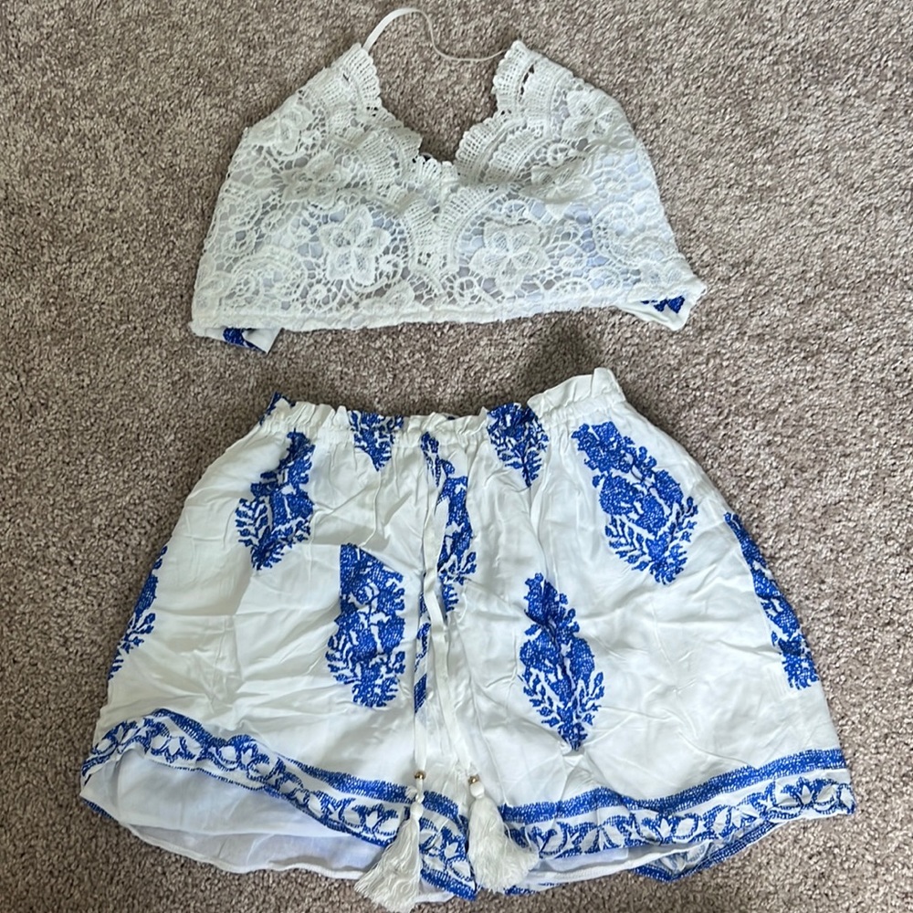 Shorts and top set